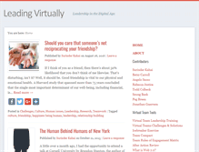 Tablet Screenshot of leadingvirtually.com